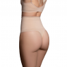 BYE-BRA - FAJA SIN COSTURAS ESTILO TANGA BEIGE TALLA XXL