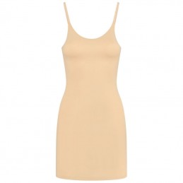 BYE-BRA - SINGLE VESTIDO INVISIBLE BEIGE TALLA XL