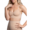 BYE-BRA - MEDIUM CONTROL SUJETADOR SIN COSTURAS BEIGE TALLA S