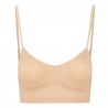 BYE-BRA - MEDIUM CONTROL SUJETADOR SIN COSTURAS BEIGE TALLA S