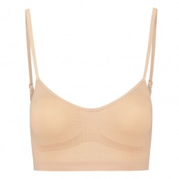 BYE-BRA - MEDIUM CONTROL SUJETADOR SIN COSTURAS BEIGE TALLA XL