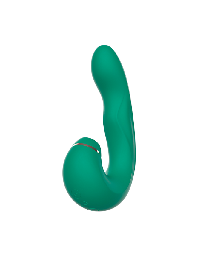 Vibrador Doble Estimulador Siren Green Vibrador Doble Estimulador Siren Green
