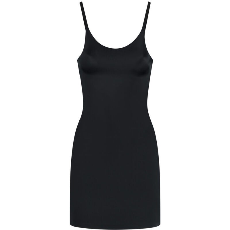 BYE-BRA - SINGLE VESTIDO INVISIBLE NEGRO TALLA XXL