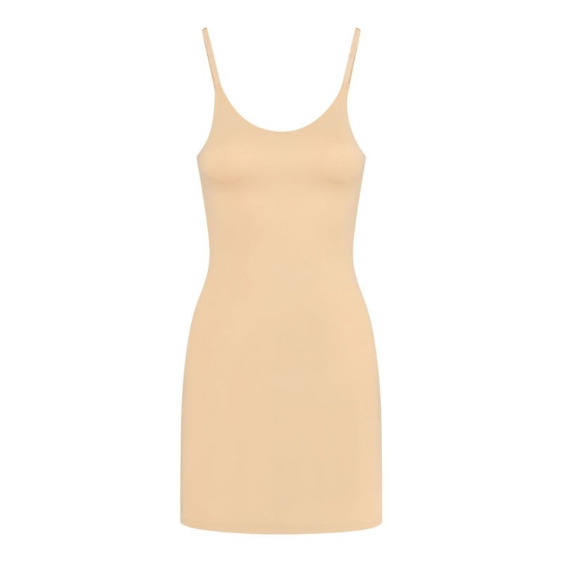 BYE-BRA - SINGLE VESTIDO INVISIBLE BEIGE TALLA XXL