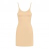 BYE-BRA - SINGLE VESTIDO INVISIBLE BEIGE TALLA XXL