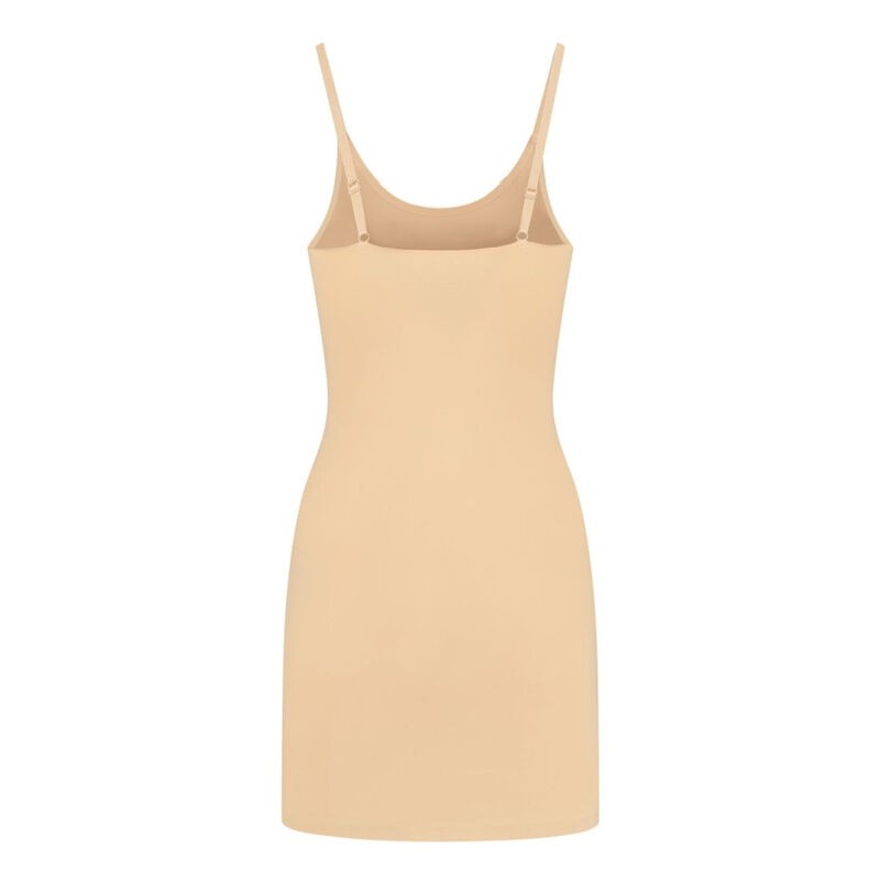 BYE-BRA - SINGLE VESTIDO INVISIBLE BEIGE TALLA XXL