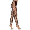 LEG AVENUE - FOOTLESS CROTHLESS TIGHTS ONE SIZE