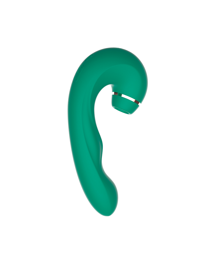 Vibrador Doble Estimulador Siren Green Vibrador Doble Estimulador Siren Green