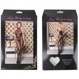 QUEEN LINGERIE - BODYSTOCKING ESPALDA DESCUBIERTA S/L