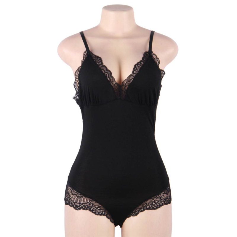 QUEEN LINGERIE - TEDDY DE ENCAJES L/XL