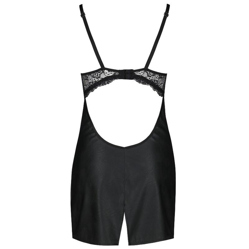 PASSION - LOONA CHEMISE CUERO ECOLOGICO L/XL