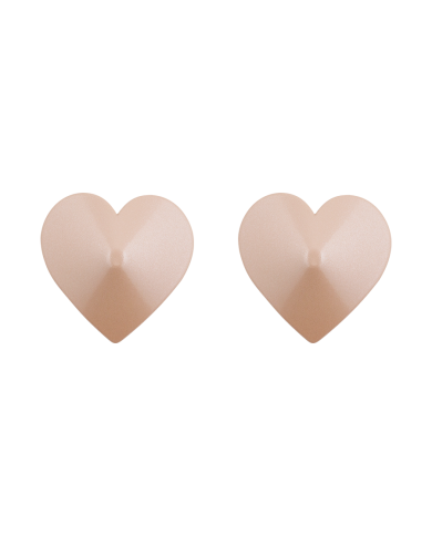 Cubrepezones Corazón Piel