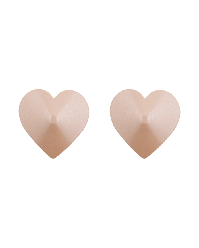 Cubrepezones Corazón Piel