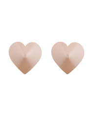Cubrepezones Corazón Piel