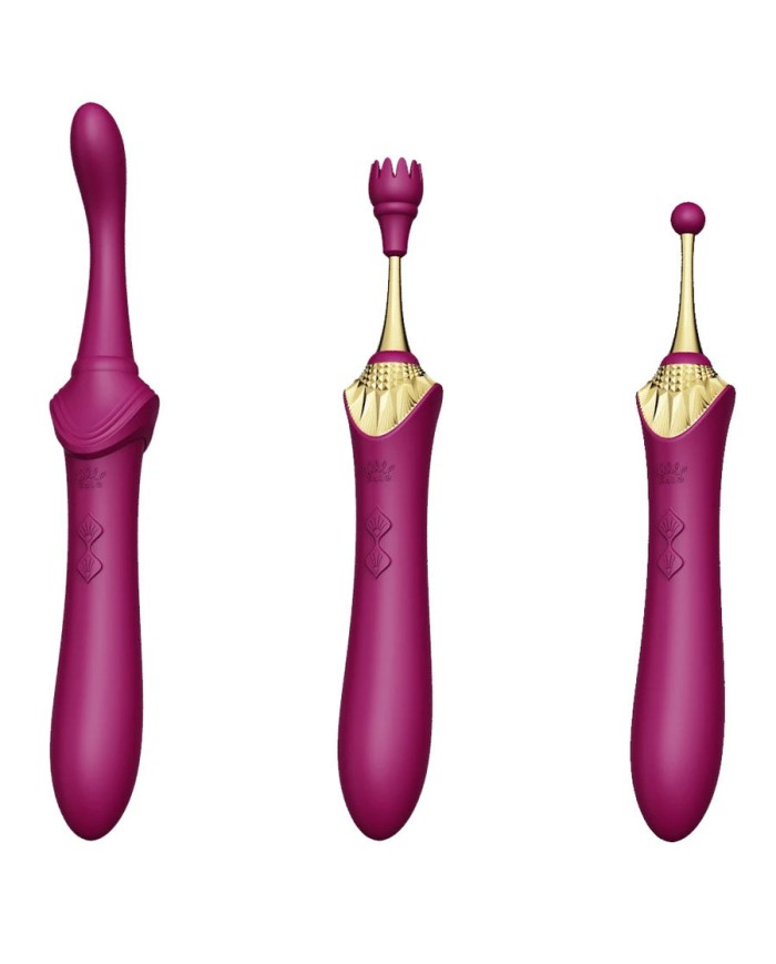 Vibrador Clitorial de Lujo Bess Velvet Purple Vibrador Clitorial de Lujo Bess Velvet Purple