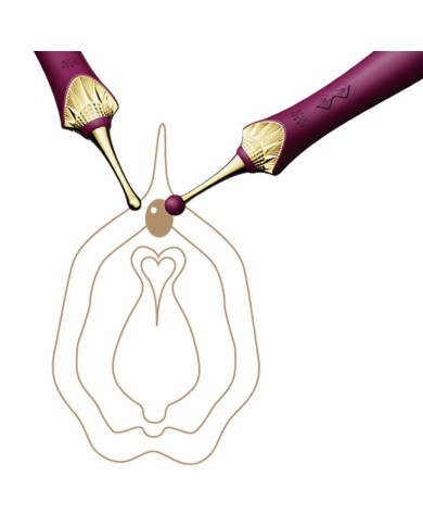 Vibrador Clitorial de Lujo Bess Velvet Purple