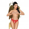 PENTHOUSE - NAUGHTY VALENTINE TANGA ROJO S/M