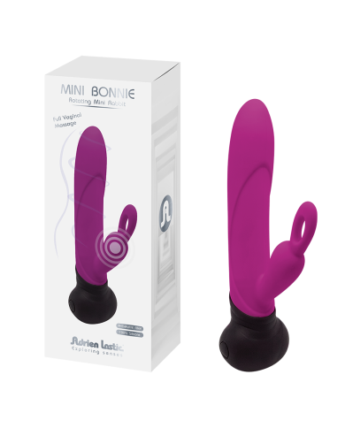 Vibrador Doble Estimulación Mini Bonnie  & Clyde Purple