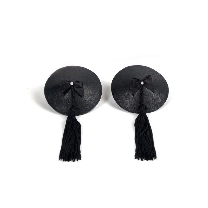 BIJOUX - BURLESQUE CUBREPEZONES NEGRO