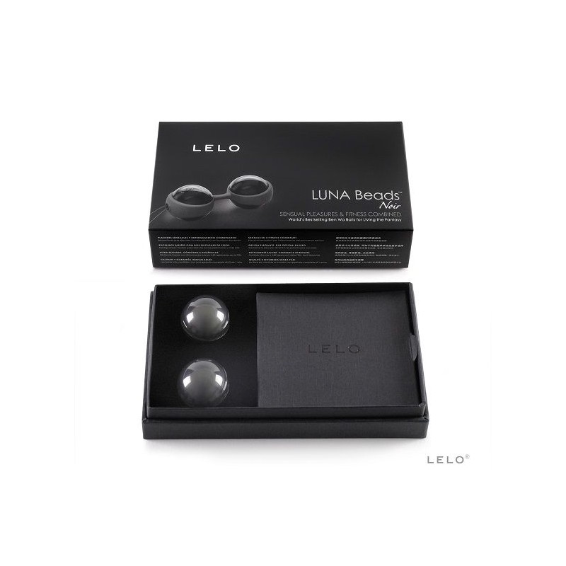 LELO - LUNA BEADS NOIR BOLAS KEGEL