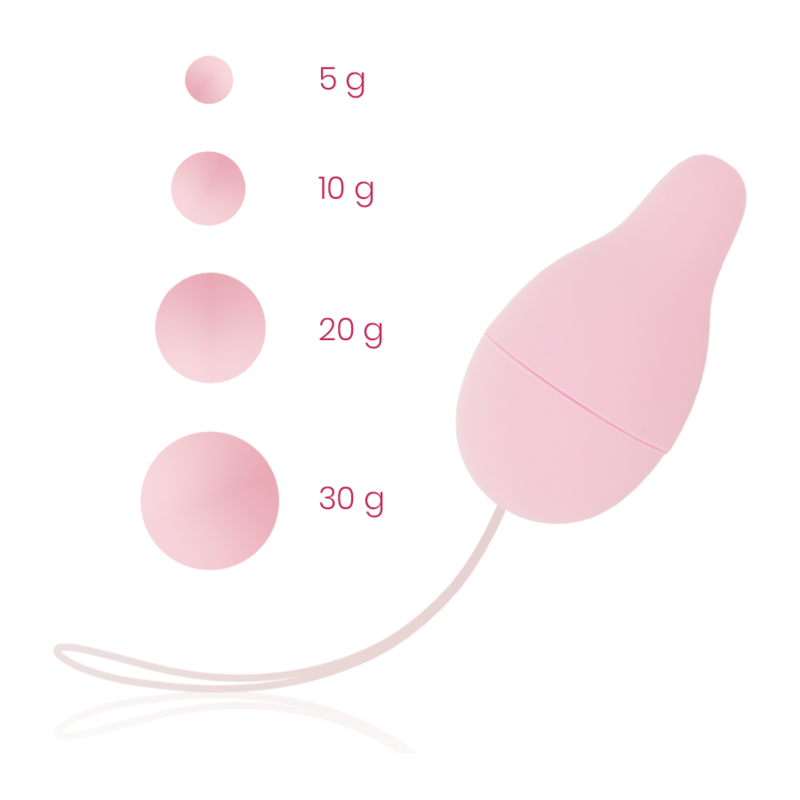 OHMAMA - DESARROLLADOR SUELO PELVICO KEGEL SISTEMA DE PESOS