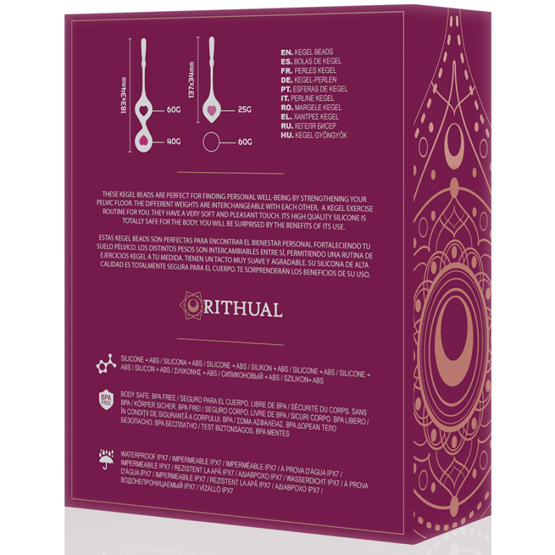 SET DEVA RITUAL ENTRENAMIENTO PELVICO ORQUIDEA