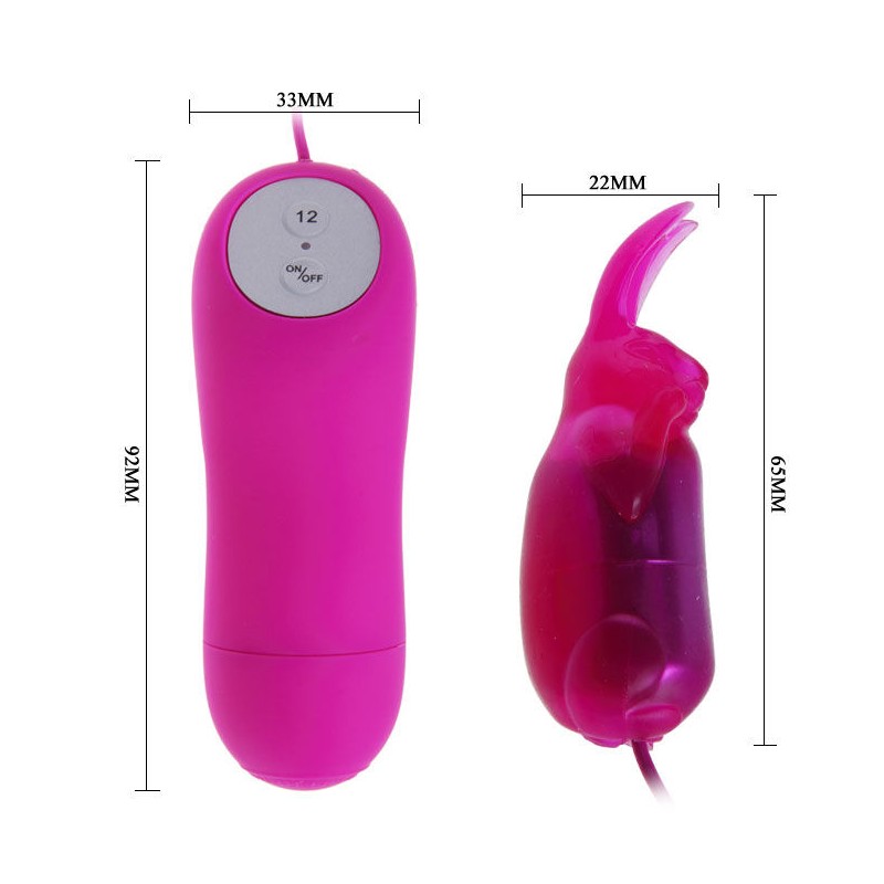 BAILE - CUTE SECRET CONEJITO VIBRADOR 12 VELOCIDADES