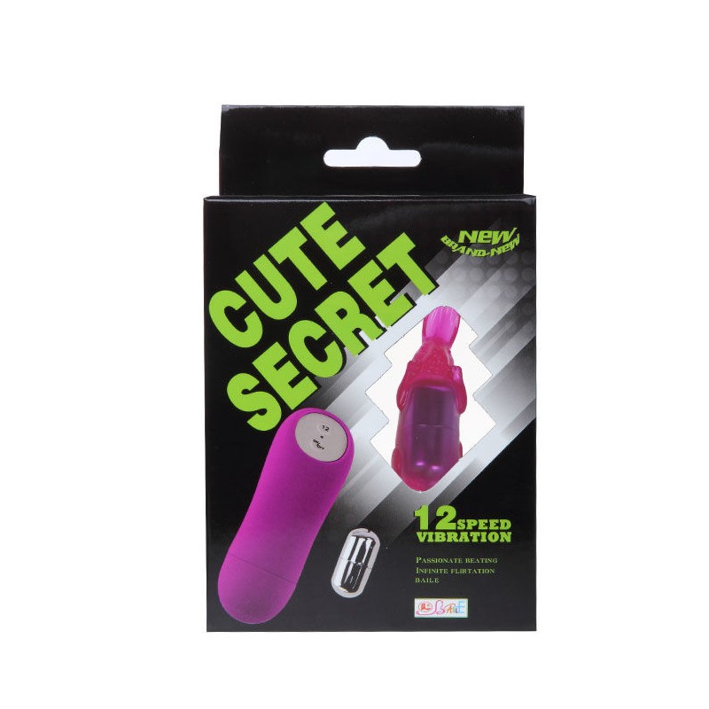 BAILE - CUTE SECRET CONEJITO VIBRADOR 12 VELOCIDADES