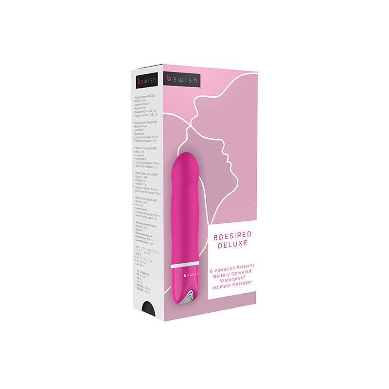 B SWISH - BDESIRED DELUXE VIBRADOR ROSA