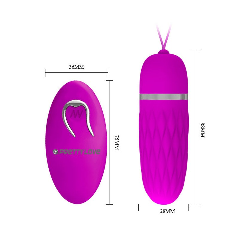 PRETTY LOVE - FLIRTATION HUEVO VIBRADOR DAWN