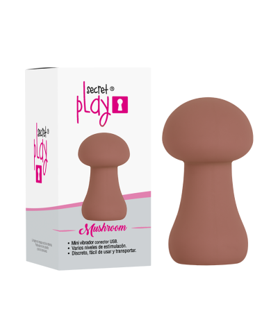 Masajeador Mushroom Shaped Red