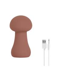 Masajeador Mushroom Shaped Red
