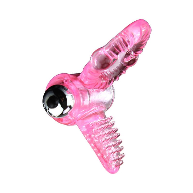 BAILE - SWEET ABS 10 RITMOS RING ANILLO PENE VIBRADOR ROSA