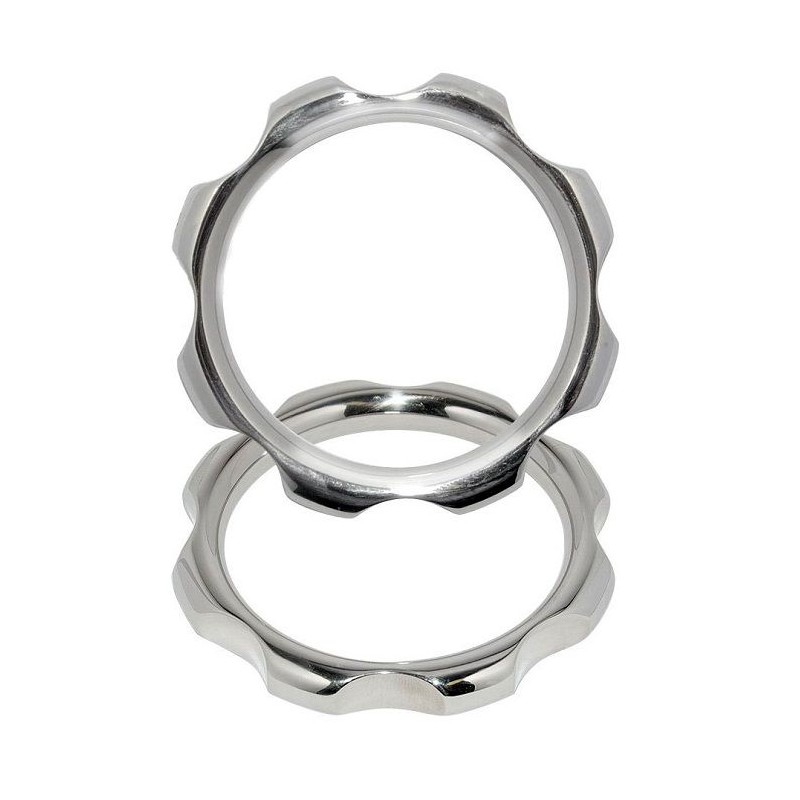 METAL HARD - ANILLO TORQUE METAL PARA PENE Y TESTICULOS 50MM