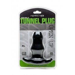 TAPÓN DOBLE TÚNEL PERFECT FIT XL GRANDE - NEGRO