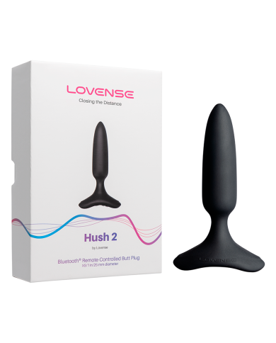 Vibrador Anal Hush 2 Controlado por APP (1.0 pulgada) By Lovense