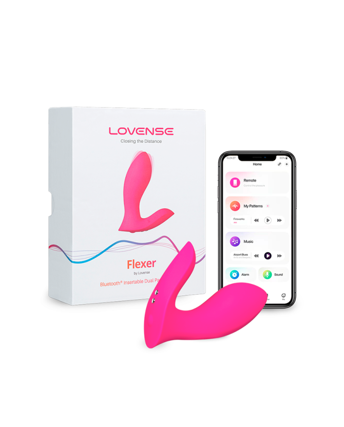 Vibrador Flexer Controlado por APP Global by Lovense
