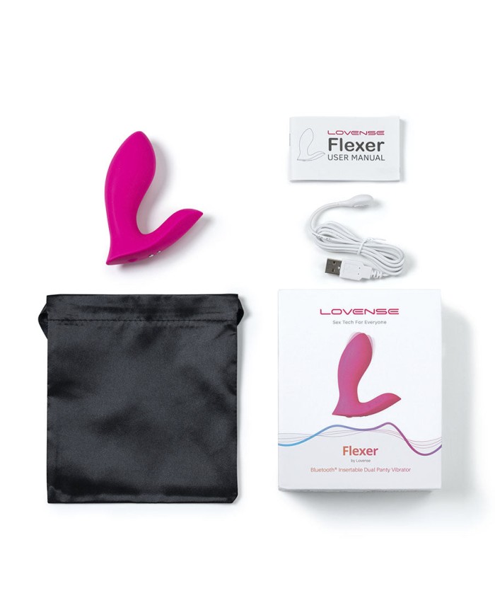 Vibrador Flexer Controlado por APP Global by Lovense