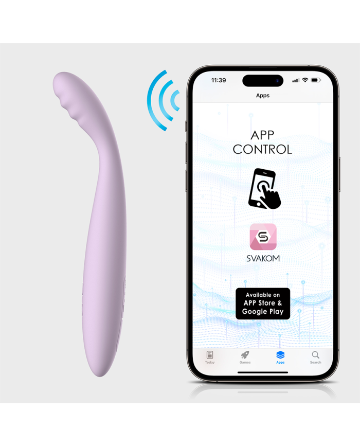Vibrador para Punto G Cici 2 Controlado por APP Global By Svakom