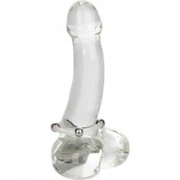 CALEXOTICS - ANILLO DE SILICONA CON CUENTAS DE ACERO TALLA L