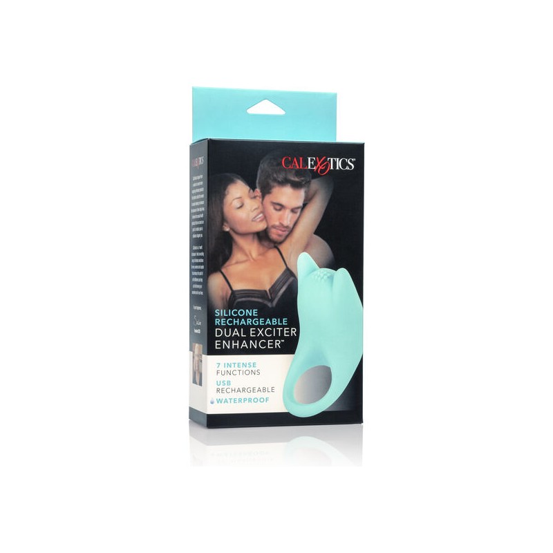 CALEXOTICS - DUAL EXCITER ENHANCER ANILLO ESTIMULADOR SILICONA