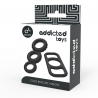 ADDICTED TOYS - SET 4 ANILLOS SILICONA PARA EL PENE