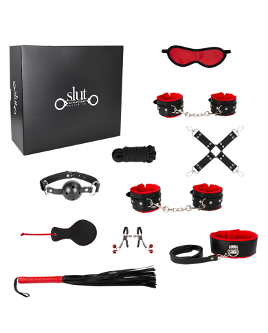 Bondage 10 Piezas Red And Black