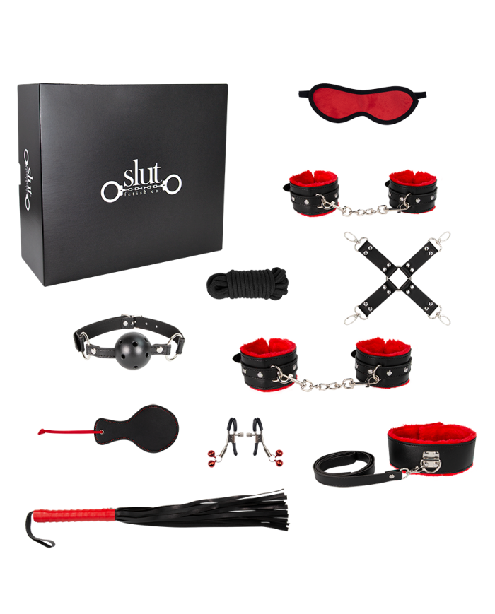 Bondage 10 Piezas Red And Black