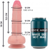 ROCKARMY - DUAL DENSITY LEOPARD DILDO REALISTA 23 CM -O- 4.77 CM