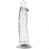 X RAY - CLEAR DILDO TRANSPARENTE 19 CM -O- 4 CM