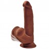 KING COCK - PLUS 3D DILDO CON TESTICULOS 17 CM