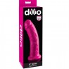 DILLIO - DILDO CON VENTOSA 17.8 CM - ROSA