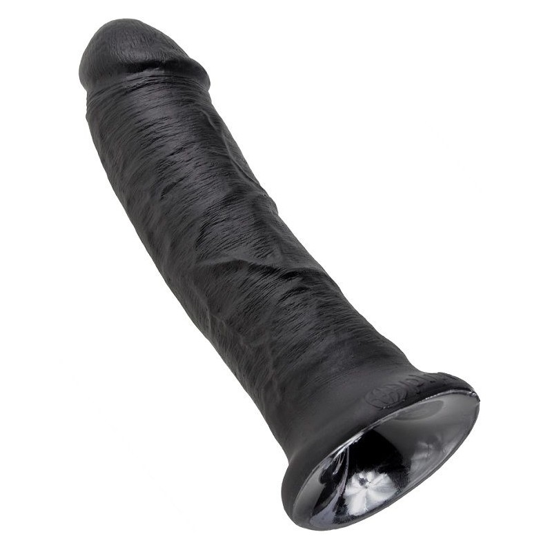 KING COCK - 8 PENE NEGRO 20.3 CM