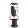 KING COCK - 10 PENE NATURAL 25.4 CM